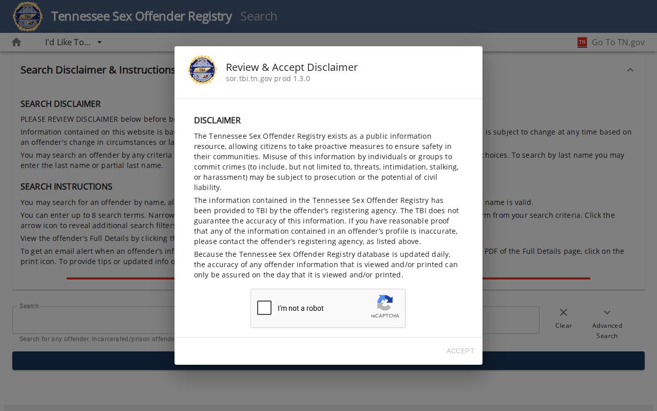 TBI limited registry photo source for qualifying Meigs County records